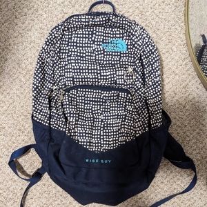 The North Face book bag